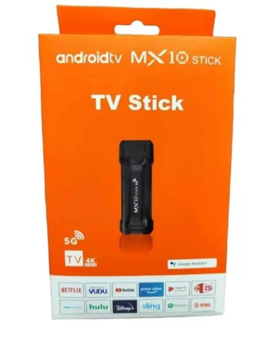 Смарт ТВ приставка MX10 4К ULTRA HD Stick от компании Арсенал ОПТ - фото 1