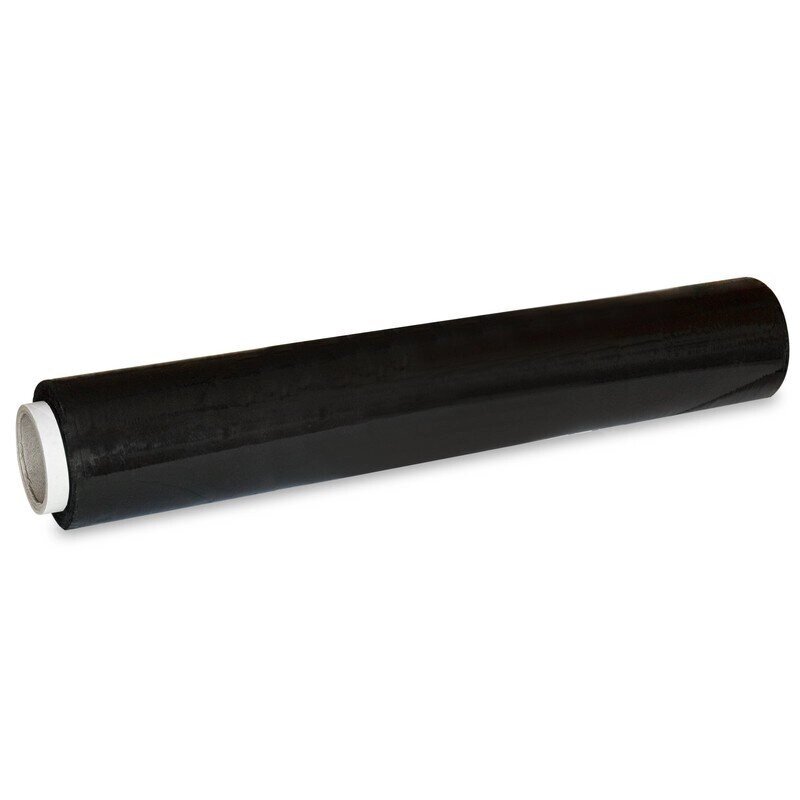 Стрейч-пленка для ручной упаковки вес 3.17 кг 23 мкм x 50 см x 300 м черная (престрейч 180%) от компании Арсенал ОПТ - фото 1