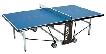 Теннисный стол Donic Outdoor Roller 1000 (синий) от компании Арсенал ОПТ - фото 1