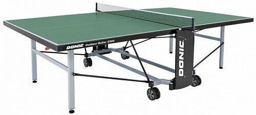 Теннисный стол Donic Outdoor Roller 1000 (зеленый) от компании Арсенал ОПТ - фото 1