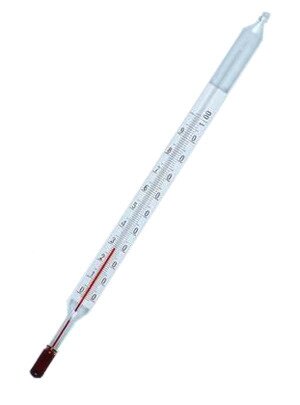 Термометр для сельского хозяйства ТС-4М (спиртовой стеклянный для молочных продуктов)