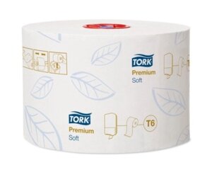 Tork Premium 127520 туалетная бумага компактный рулон белая 2-сл 90 м х27