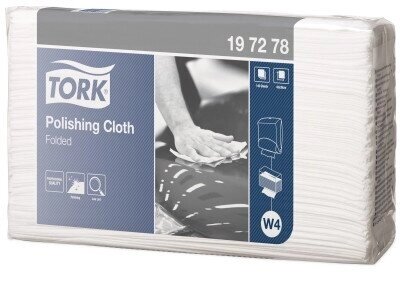 Tork Premium 197278 Нетканый материал для полировки в салфетках, 38,5x42,9см, 140л х5 от компании Арсенал ОПТ - фото 1