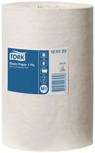 Tork Universal 120123 полотенца с центральной вытяжкой белые в рулонах 1-сл 120м х11