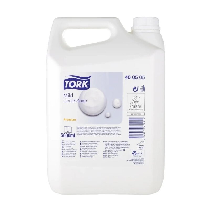 Tork жидкое мыло Premium 400505 мягкое косметическое 5 л от компании Арсенал ОПТ - фото 1