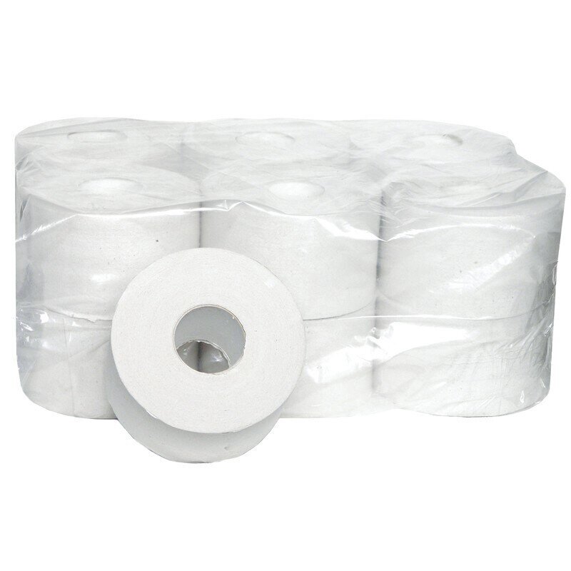 Туалетная бумага в рулонах Style 1-слойная 12 рулонов по 200 метров от компании Арсенал ОПТ - фото 1