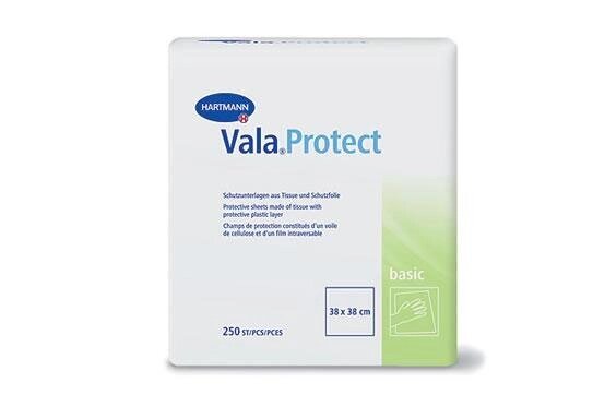 Vala Protect basic (9922260) Вала Протект бэсик - Защитные простыни 38 х 38 см, 250 шт. от компании Арсенал ОПТ - фото 1