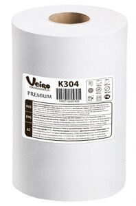 VEIRO Professional Premium-Матик арт К304 Полотенца белые в рулонах 2-сл 170м х6