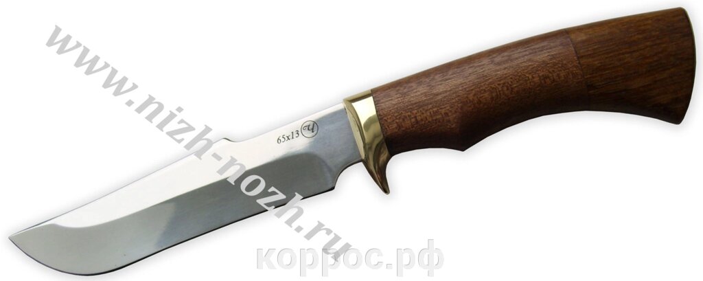Нож `Бобер` нержавеющая сталь 65х13 от компании ООО "А2" - фото 1