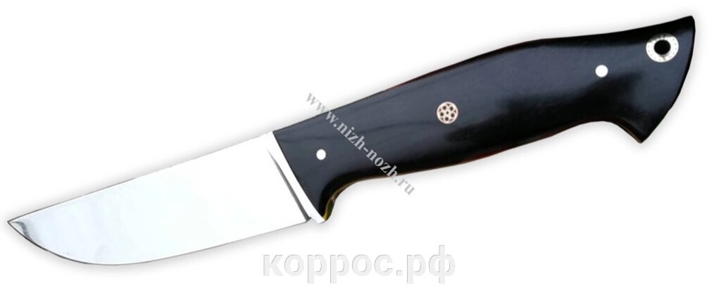 Нож `Ч-8` кованая сталь Х12МФ, кап, стабилизация древесины от компании ООО "А2" - фото 1