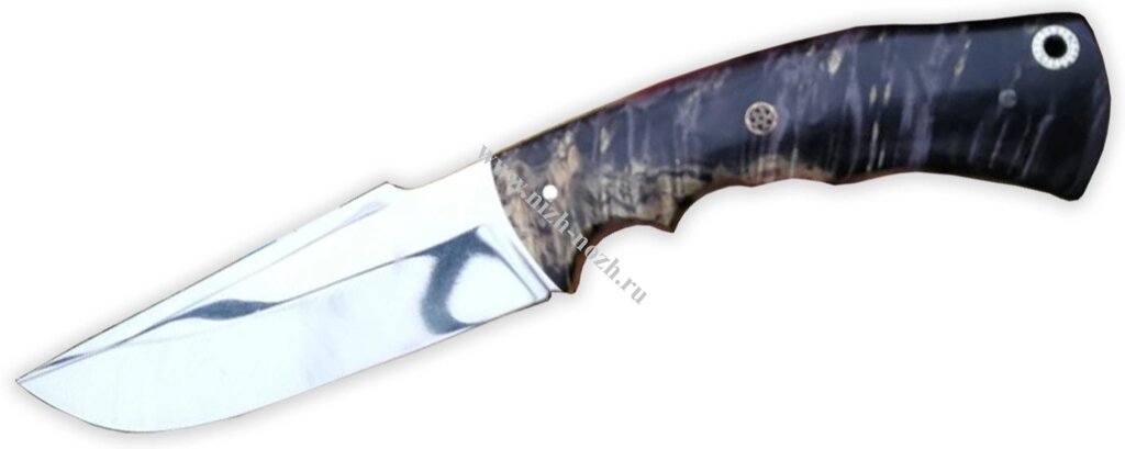 Нож `Ч-9` кованая сталь Х12МФ, кап, стабилизация древесины ##от компании## ООО "А2" - ##фото## 1