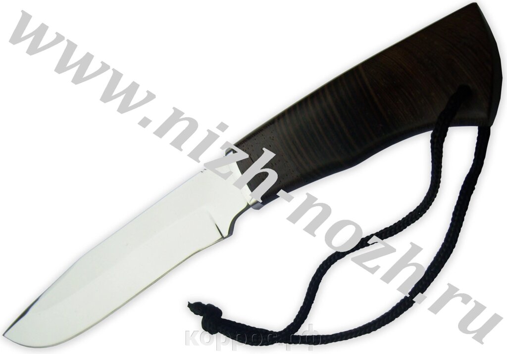 Нож `Хищник` кожаная рукоять от компании ООО "А2" - фото 1