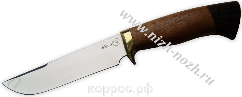 Нож `Клык` нержавеющая сталь 65х13 от компании ООО "А2" - фото 1