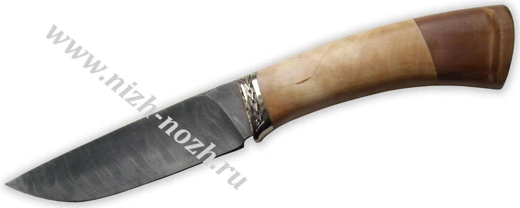 Нож `Крот` дамасская сталь ##от компании## ООО "А2" - ##фото## 1