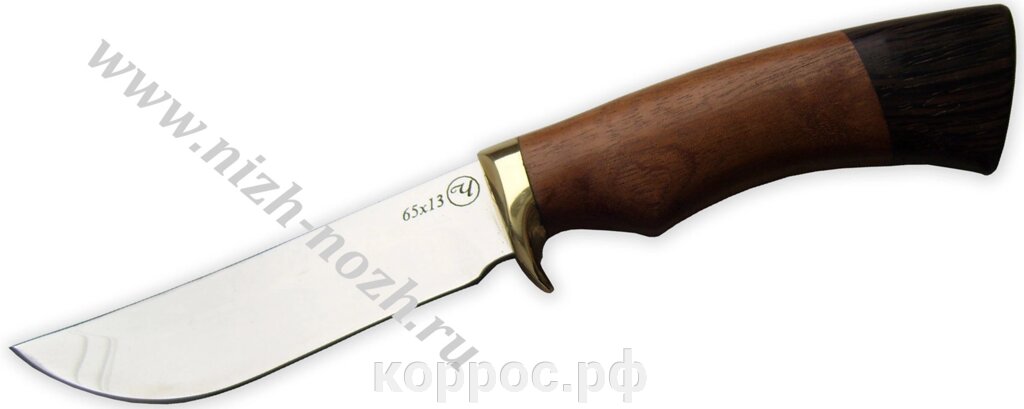 Нож `Лиса` нержавеющая сталь 65х13 от компании ООО "А2" - фото 1