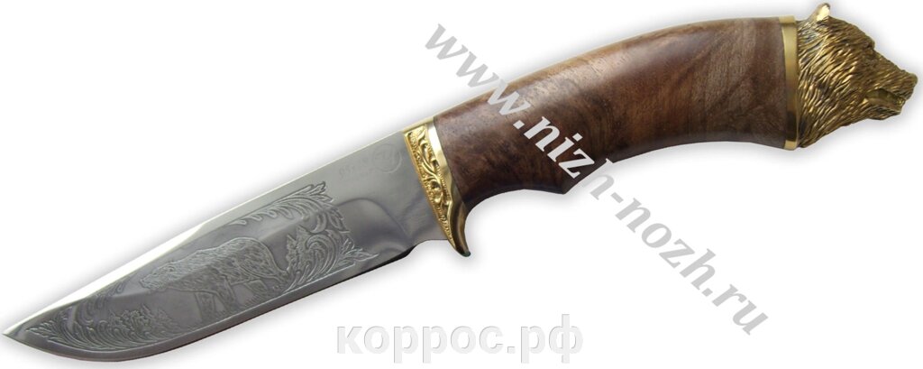 Нож `Путник` кованая сталь 95х18 от компании ООО "А2" - фото 1
