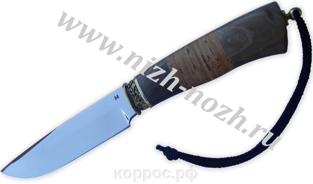 Нож `Старатель` латунное литье от компании ООО "А2" - фото 1