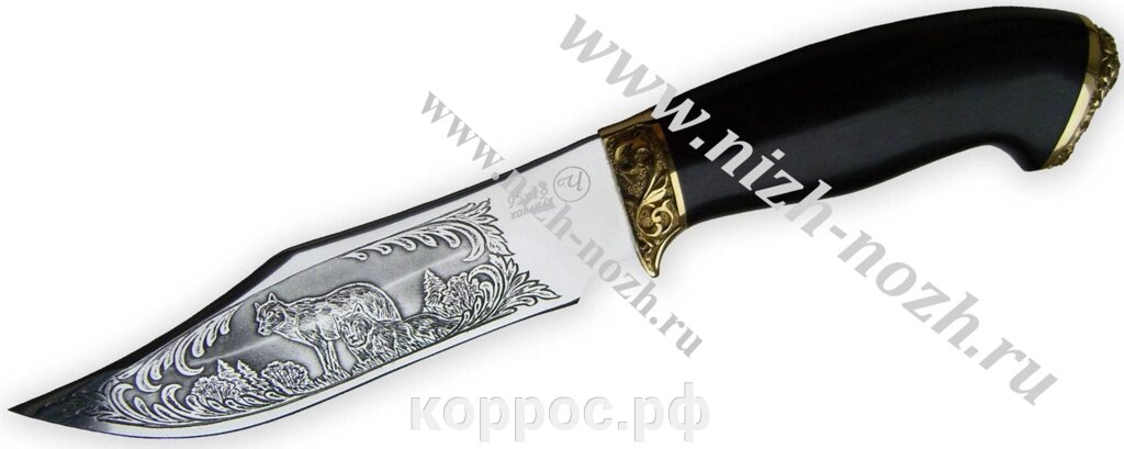 Нож `Витязь` кованая сталь 95х18 от компании ООО "А2" - фото 1