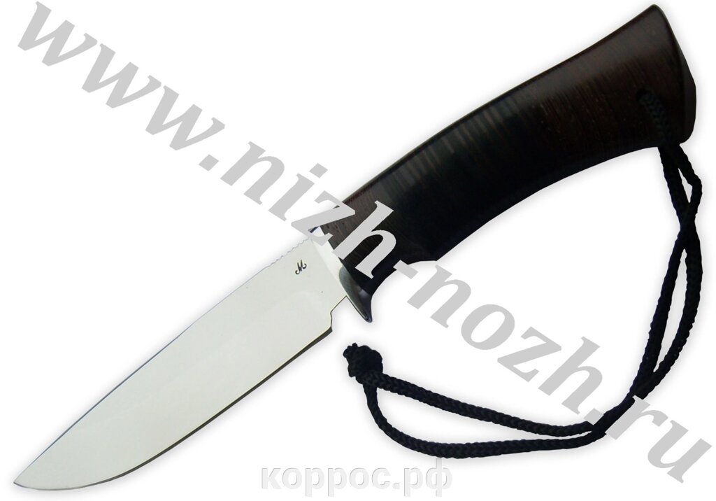 Нож `Зубр` кожаная рукоять от компании ООО "А2" - фото 1