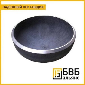 Заглушка 88.9x3 AISI 304 Gas