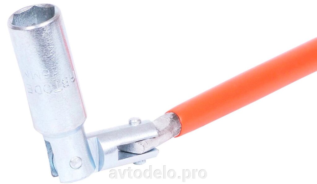 Ключ свечной карданный *16 (500мм)(АвтоDело) (34165) от компании АВТОДЕЛО инструмент - фото 1