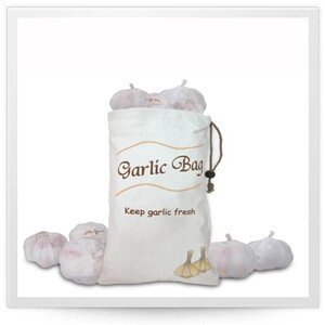 Мешочек для хранения чеснока Garlic bag от компании ООО "НОВЫЙ МИР ПЛЮС" - фото 1