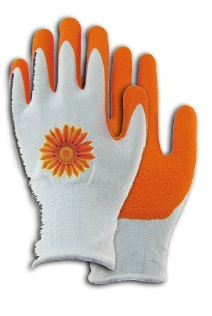 Перчатки садовые Garden Gloves Duraglove оранжевые L от компании ООО "НОВЫЙ МИР ПЛЮС" - фото 1