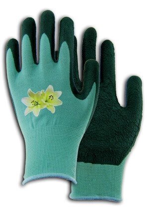 Перчатки садовые Garden Gloves Duraglove зеленые S от компании ООО "НОВЫЙ МИР ПЛЮС" - фото 1