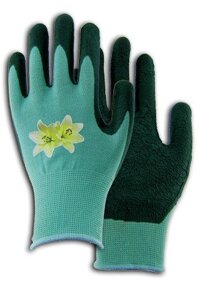 Перчатки садовые Garden Gloves Duraglove зеленые S в Москве от компании ООО "НОВЫЙ МИР ПЛЮС"