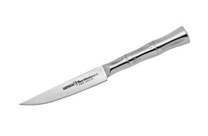 Нож кухонный стальной для стейка Samura BAMBOO