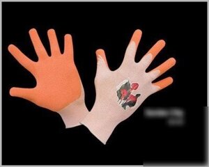 Перчатки для садовых работ Garden Gloves Duraglove оранжевые L в Москве от компании ООО "НОВЫЙ МИР ПЛЮС"
