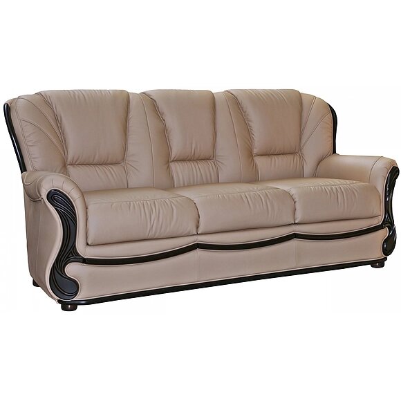 3-х местный диван «Изабель 2» (3м) - спецпредложение, Материал: Натуральная кожа, Группа ткани: 120 группа от компании Mebel24x7 - мебельный дискаунтер - фото 1