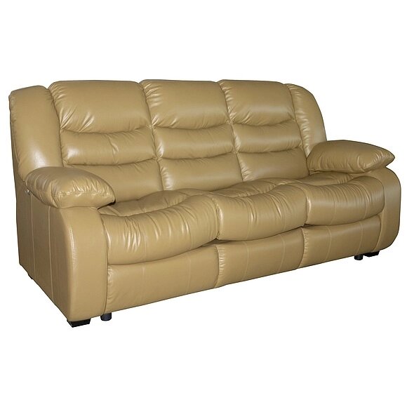 3-х местный диван «Манчестер 1» (3м) - спецпредложение, Материал: Натуральная кожа, Группа ткани: 120 группа от компании Mebel24x7 - мебельный дискаунтер - фото 1