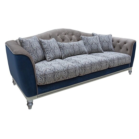 3-х местный диван «Валенсия Royal» (3м), Материал: Ткань, Группа ткани: 24 группа от компании Mebel24x7 - мебельный дискаунтер - фото 1