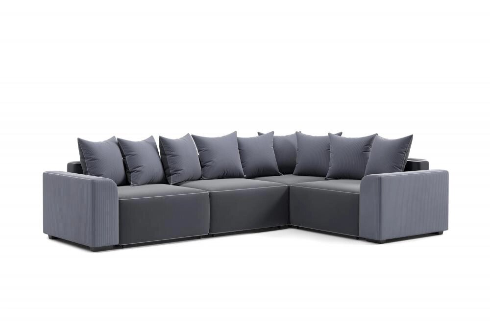 Модульный диван "Монреаль 3" СТАНДАРТ Вариант 2 от компании Mebel24x7 - мебельный дискаунтер - фото 1