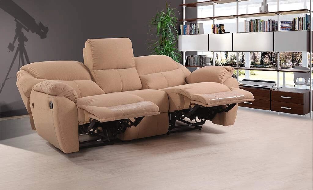 Прямой диван реклайнер Valencia-01 от компании Mebel24x7 - мебельный дискаунтер - фото 1
