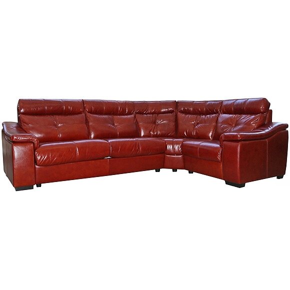 Угловой диван «Барселона» (3мL/R901R/L), Материал: Натуральная кожа, Группа ткани: 150 группа (barselona_3239_150gr. от компании Mebel24x7 - мебельный дискаунтер - фото 1