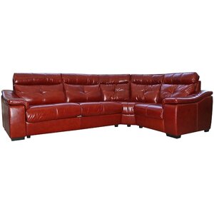 Угловой диван «Барселона»3мL/R901R/L), Материал: Натуральная кожа, Группа ткани: 150 группа (barselona_3239_150gr.