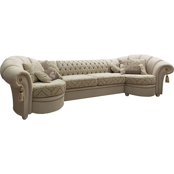 Угловой диван «Мадлен Royal» (4L30м4R), Материал: Ткань, Группа ткани: 21 группа от компании Mebel24x7 - мебельный дискаунтер - фото 1