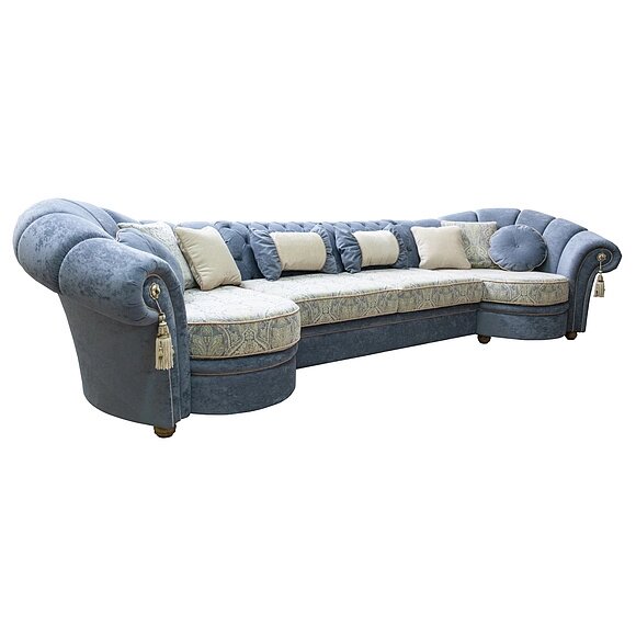 Угловой диван «Мадлен Royal» (4L30м4R), Материал: Ткань, Группа ткани: 24 группа от компании Mebel24x7 - мебельный дискаунтер - фото 1