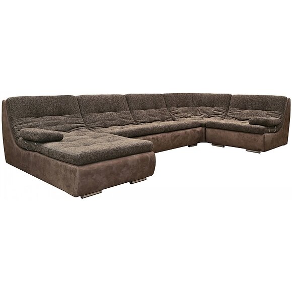 Угловой диван «Малибу» (03+8м+30м+90+10+03), Материал: Ткань, Группа ткани: 20 группа от компании Mebel24x7 - мебельный дискаунтер - фото 1