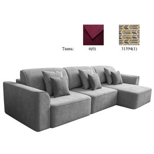 Угловой диван «Марк»1ML/R. 10M. 8MR/L) - спецпредложение, Материал: Ткань, Группа ткани: 19 группа
