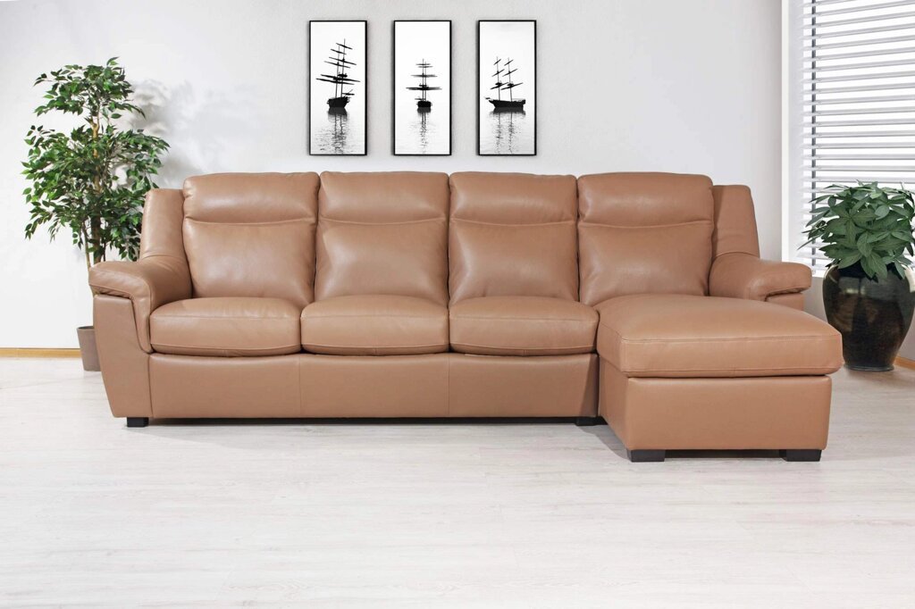 Угловой диван с шезлонгом Elba от компании Mebel24x7 - мебельный дискаунтер - фото 1