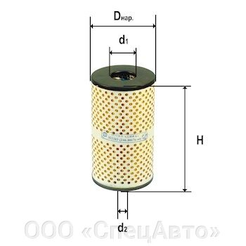 Масляный фильтр DIFA-5303М от компании ООО «СпецАвто» - фото 1