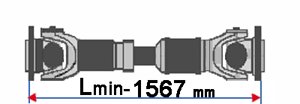 Вал карданный МАЗ 5432-2201010-10Д