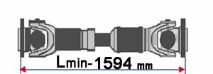 Вал карданный МАЗ 54321-2201010-01