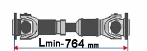 Вал карданный МАЗ 54325-2201010-01