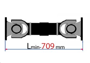 Вал карданный КамАЗ 53205-2201011-10