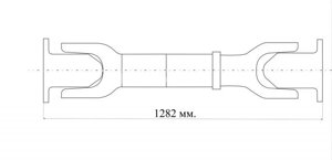 Вал карданный заднего моста 54328-2201010-10