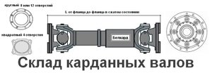 Вал карданный БЕЛАЗ 540-2208012-03